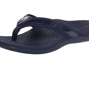 Vionic navy blue orthaheel flip flop